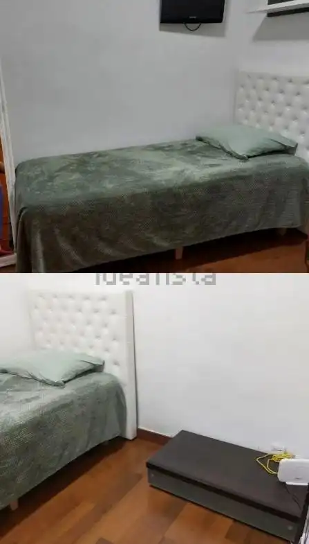 Schlafzimmer von Wohnung zur Miete in Alicante / Alacant mit Klimaanlage, Heizung und Möbliert