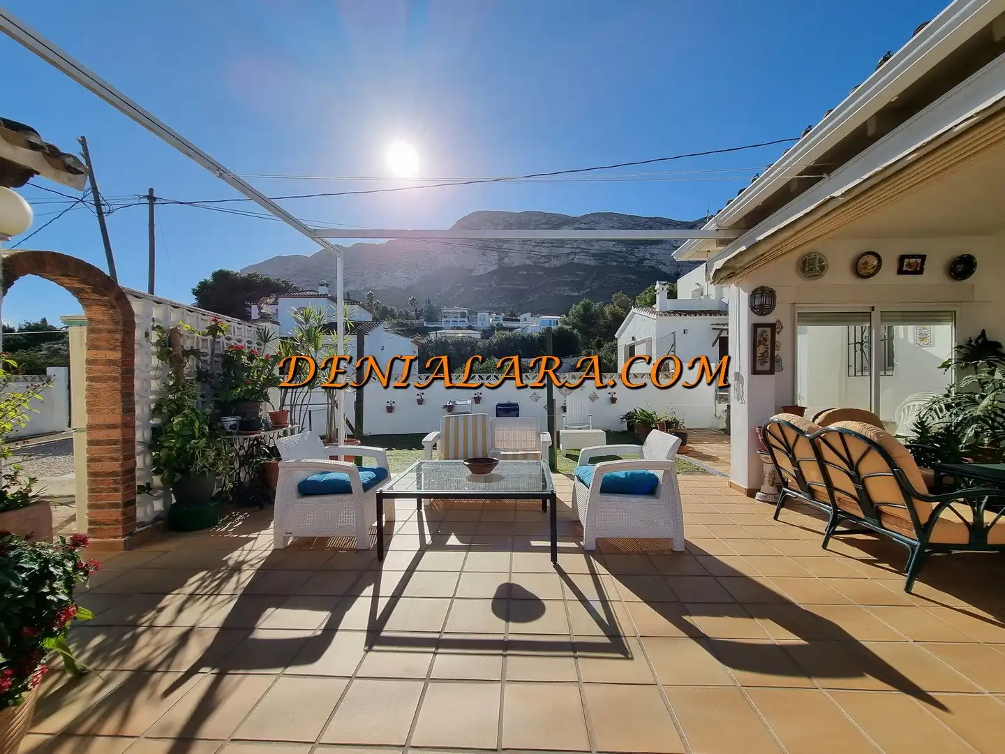 Exterior view of Houses for sale in Dénia  with Air Conditioner, Private garden and Terrace