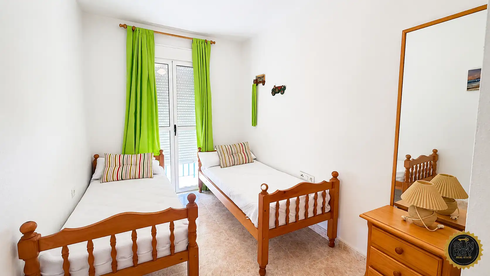 Schlafzimmer von Wohnung zur Miete in Mazarrón mit Möbliert