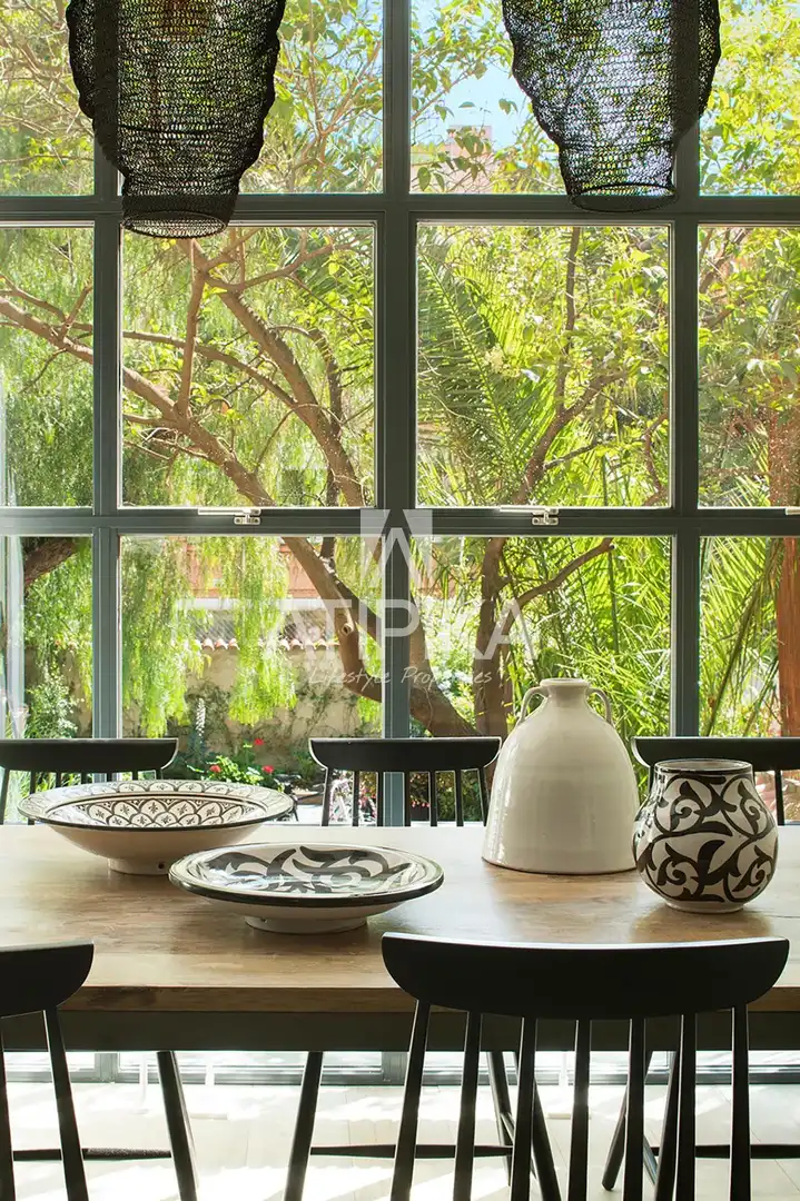 Jardín de Casa o chalet en venta en Barcelona con Aire acondicionado, Calefacción y Trastero