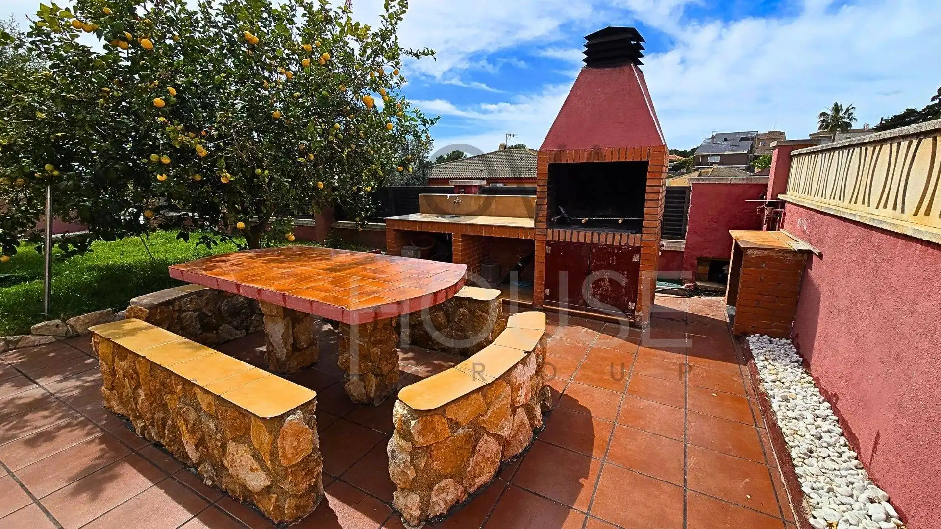 Terrassa de Casa o xalet en venda en Creixell amb Aire condicionat, Calefacció i Jardí privat