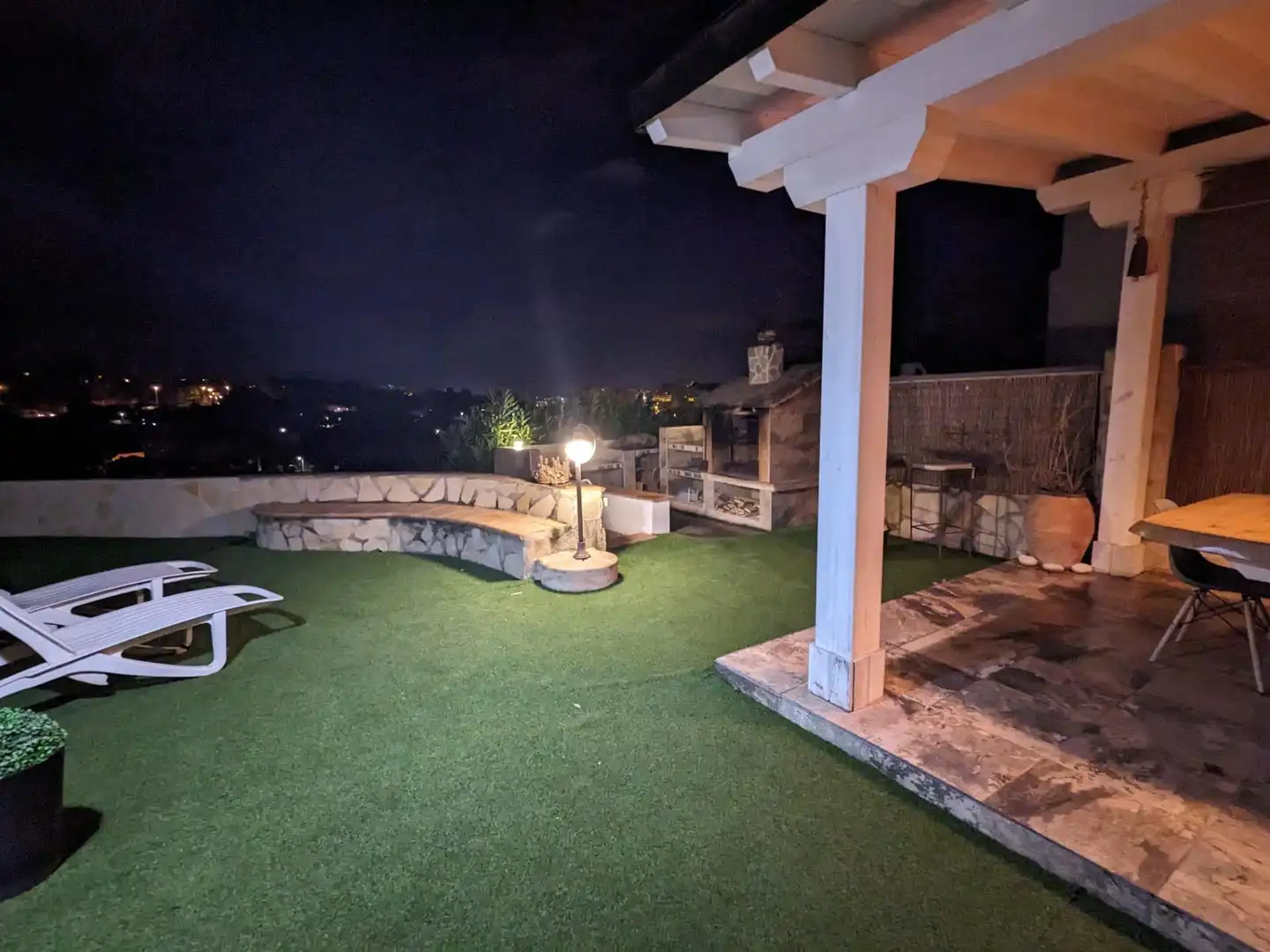 Terrassa de Casa o xalet en venda en Calpe / Calp amb Aire condicionat, Calefacció i Jardí privat