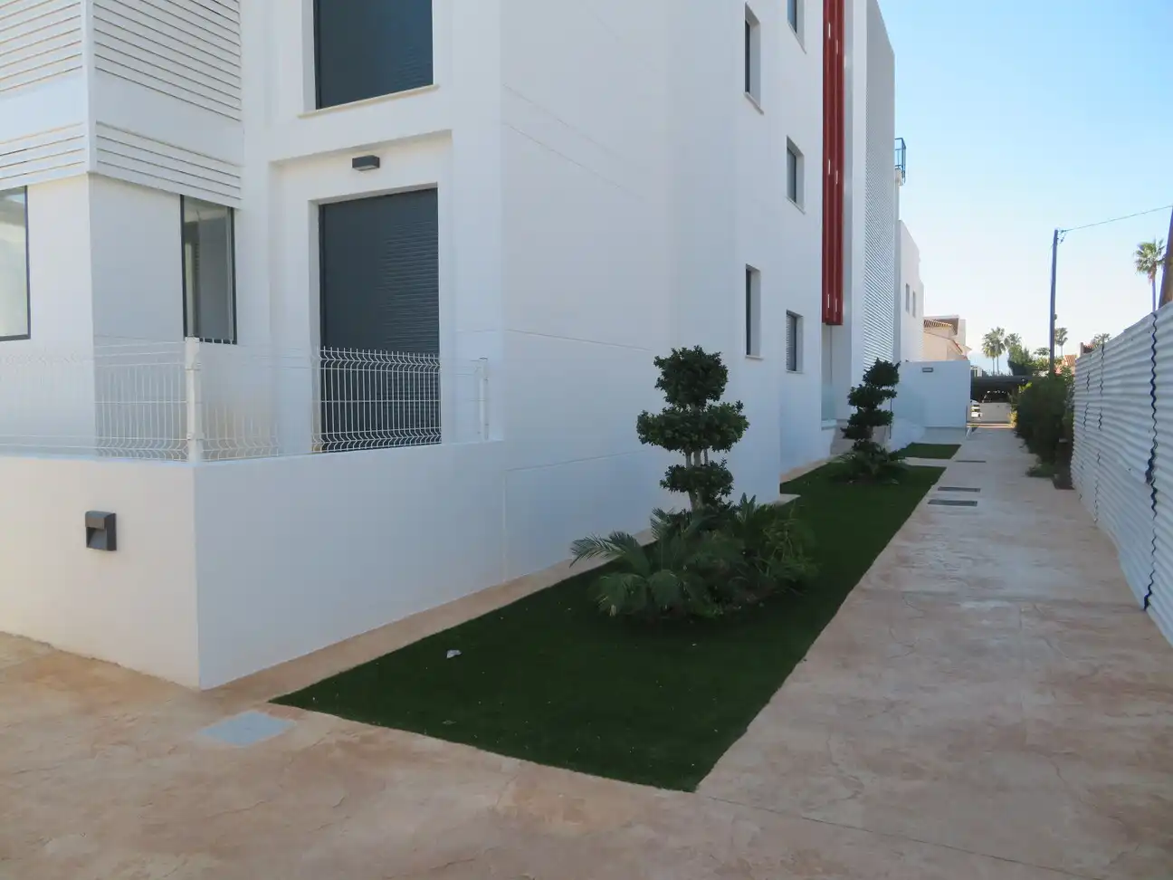 Außenansicht von Dachboden zum Verkauf in Dénia mit Klimaanlage, Terrasse und Gemeinschaftspool