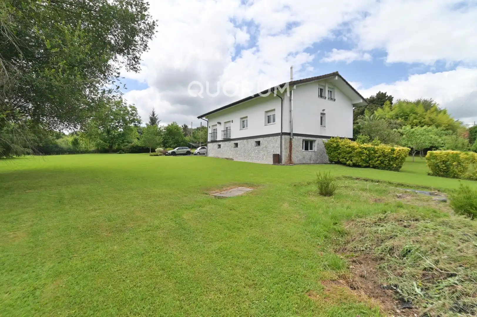 Vista exterior de Casa o chalet en venta en Mungia con Calefacción, Jardín privado y Terraza