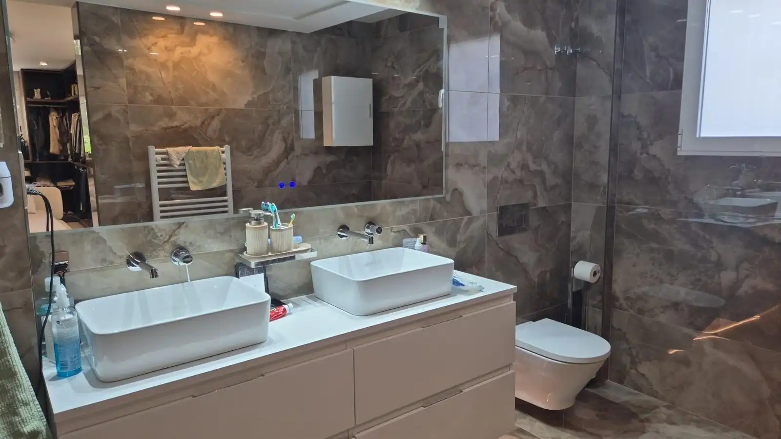 Bathroom of Houses for sale in Murcia  with Air Conditioner, Heating and Parquet flooring