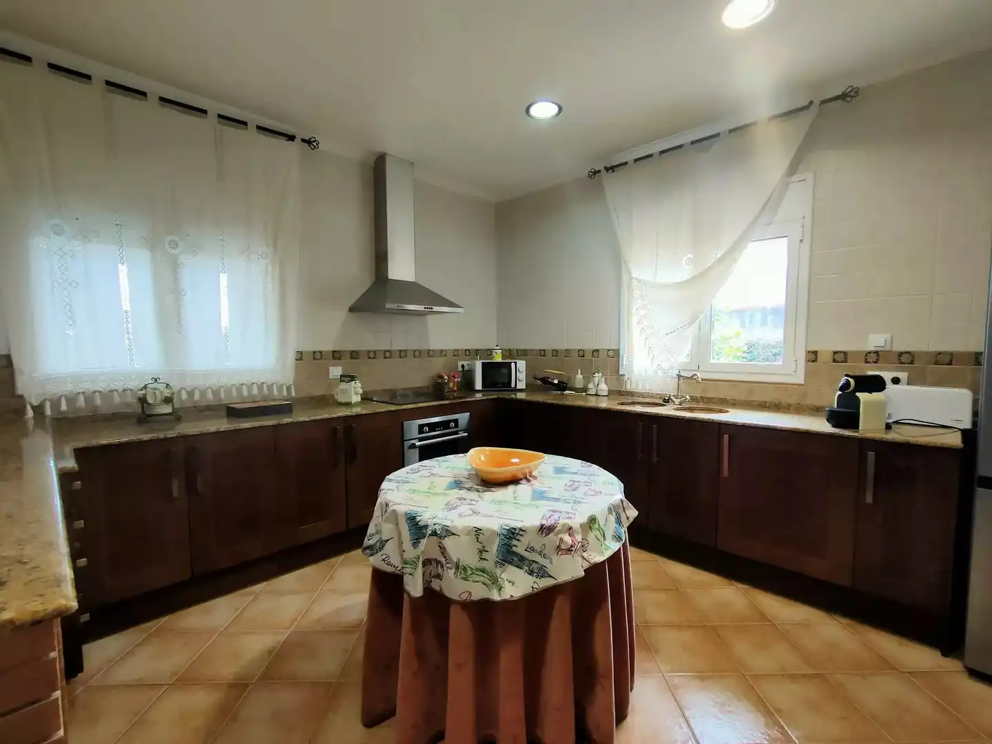 Cocina de Casa o chalet en venta en Riudarenes con Terraza
