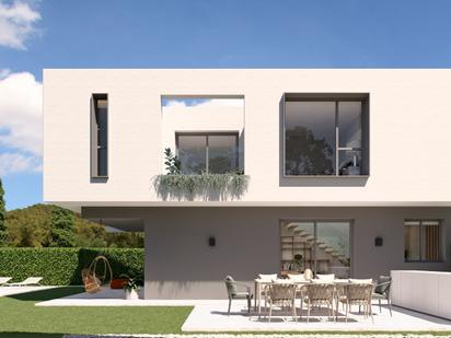 Exterior view of House or chalet for sale in Sant Joan d'Alacant  with Air Conditioner, Private garden and Swimming Pool