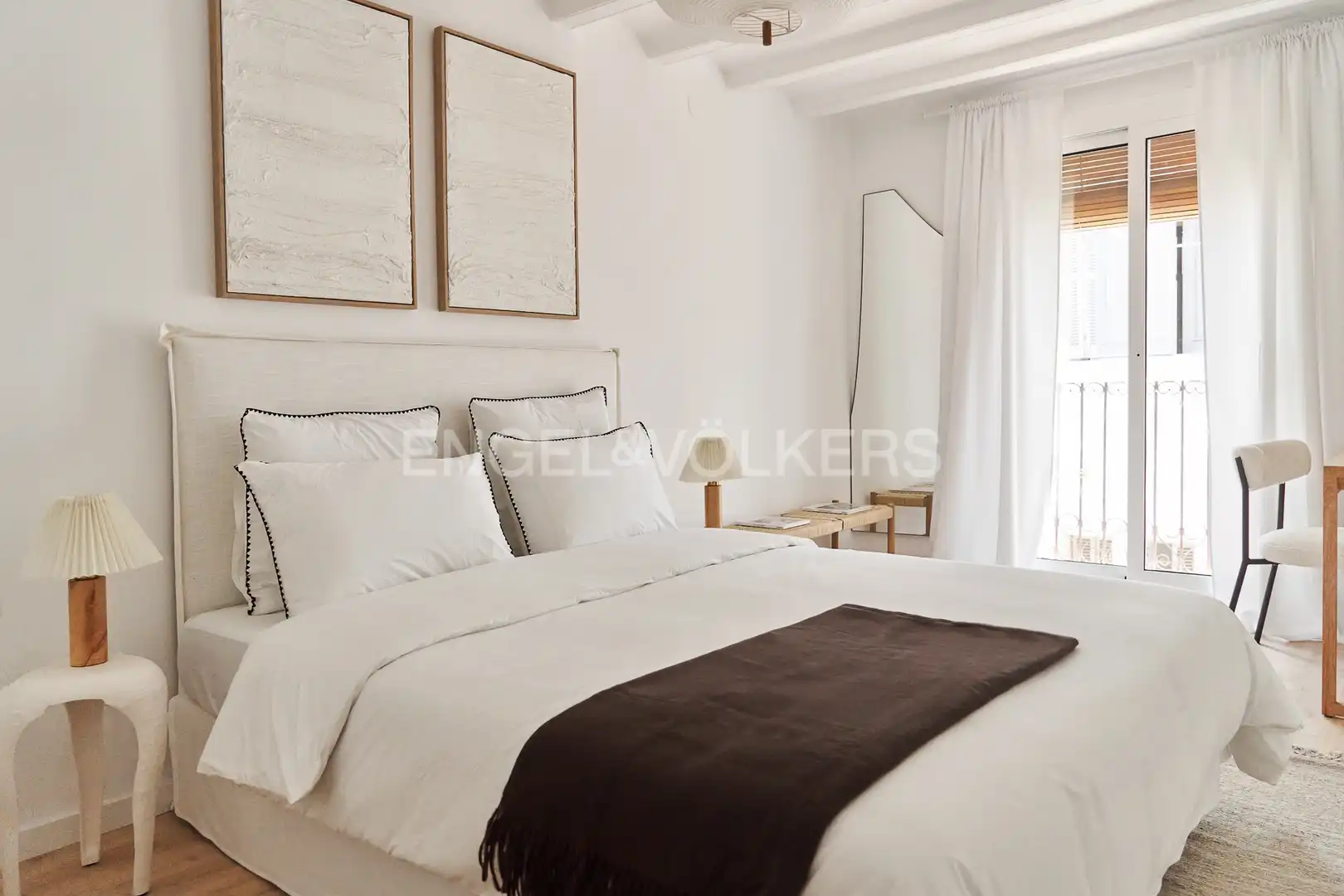 Habitación de Piso de alquiler en Barcelona con Aire acondicionado, Calefacción y Balcón