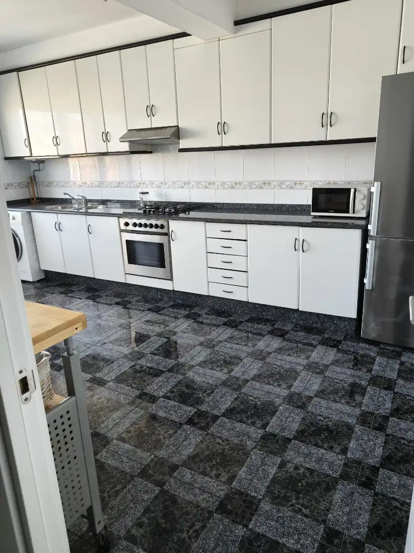 Kitchen of Flat for rent in Fisterra  with Furnished, Oven and Washing machine