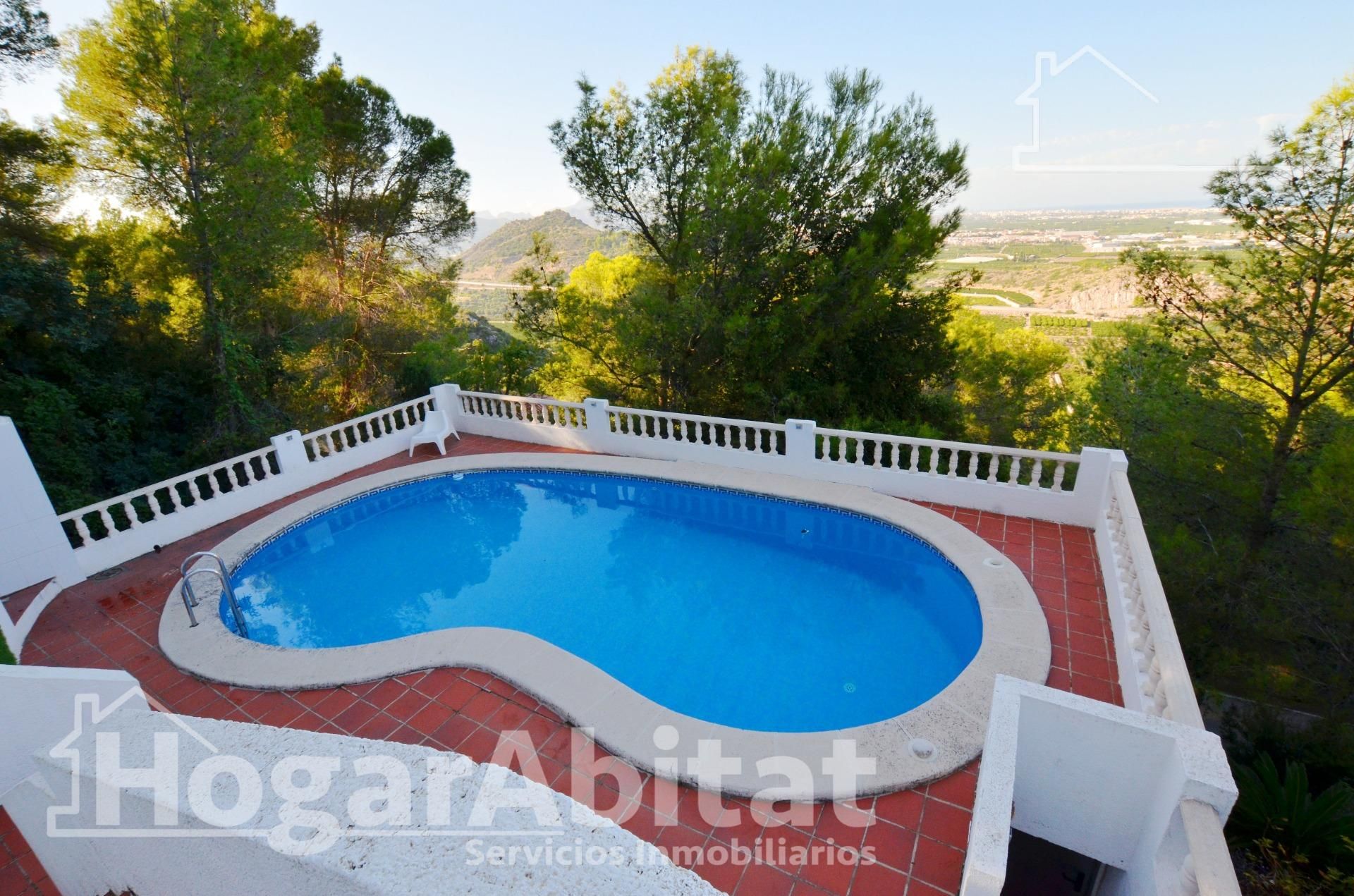 Swimming pool of House or chalet for sale in La Font d'en Carròs  with Air Conditioner, Terrace and Storage room