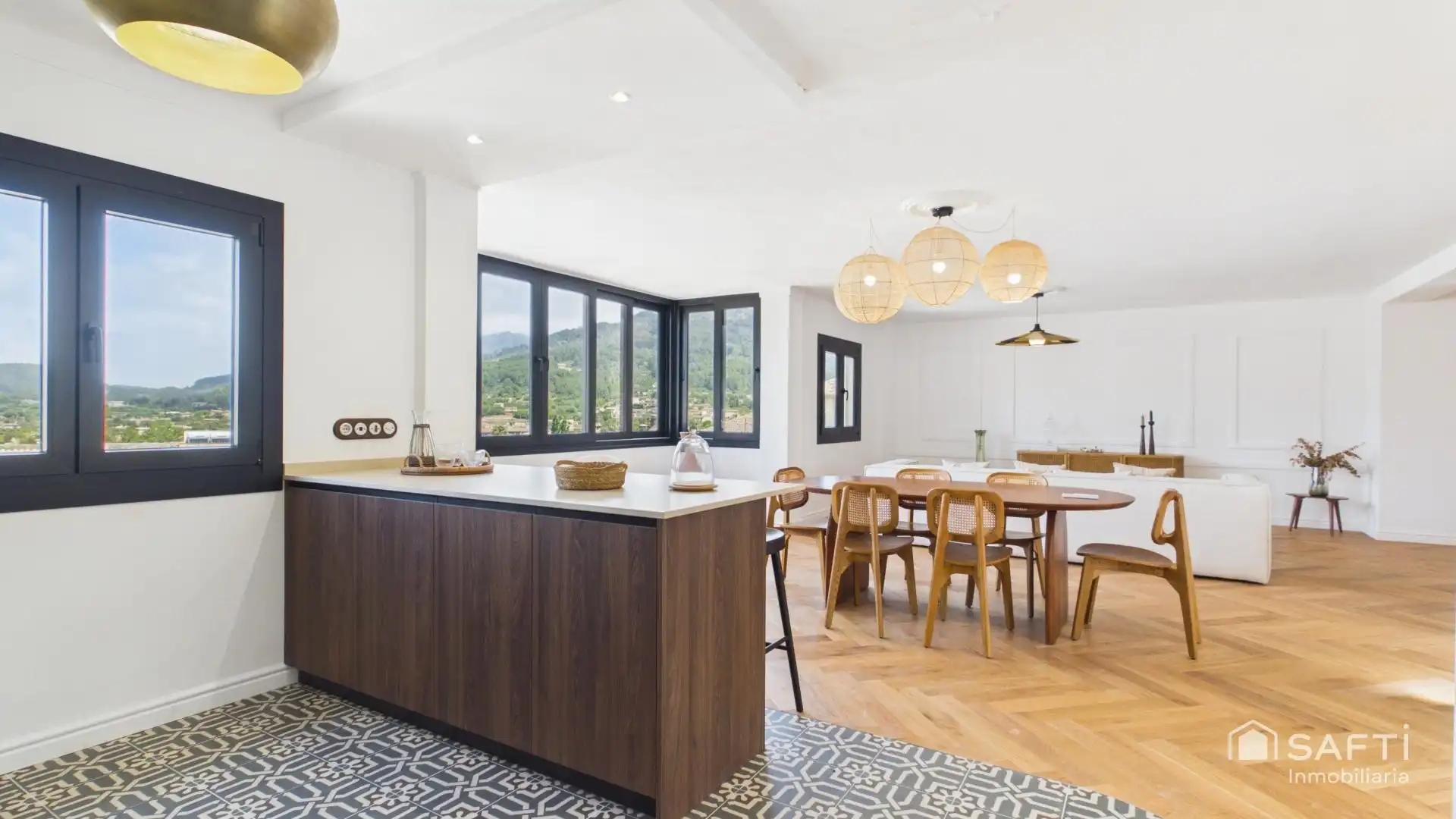 Dining room of Flat for sale in Sóller