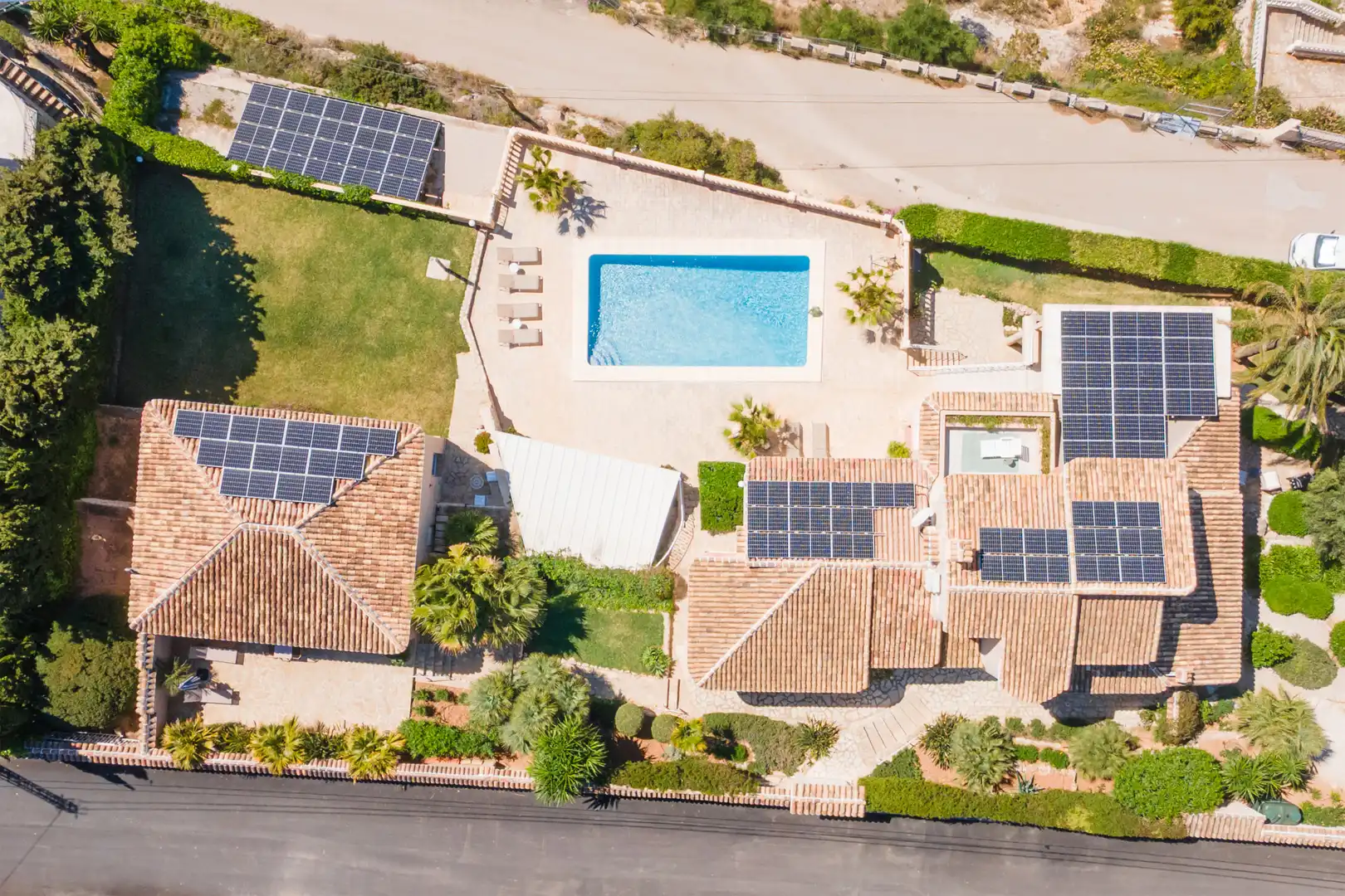 Exterior view of Houses for sale in Jávea / Xàbia  with Air Conditioner, Heating and Private garden