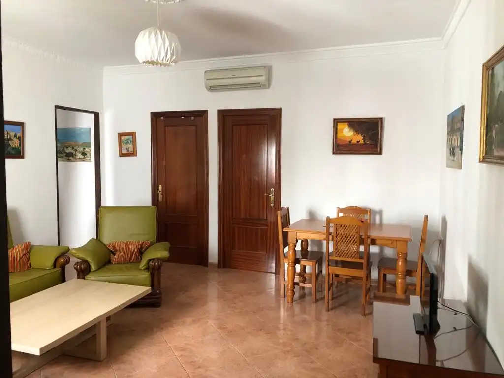 Sala d'estar de Pis en venda en Sevilla amb Aire condicionat i Balcó