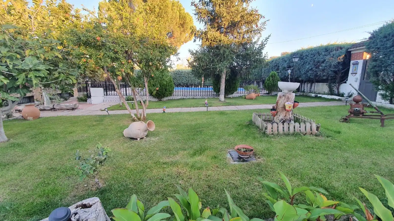 Jardín de Casa o chalet en venta en Aldea del Fresno con Aire acondicionado y Piscina