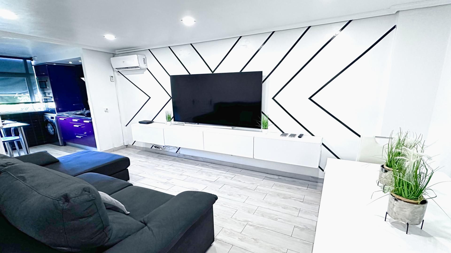 Living room of Flat for sale in Benidorm  with Community pool