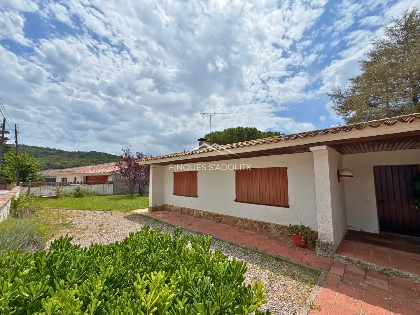 Vista exterior de Casa o xalet en venda en Santa Cristina d'Aro amb Calefacció, Jardí privat i Parquet