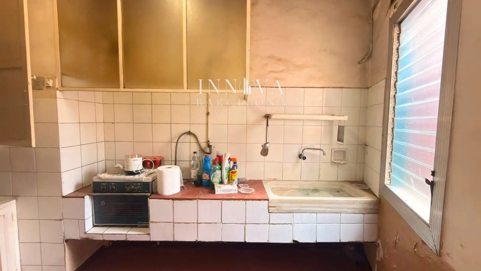Cocina de Piso en venta en Barcelona con Terraza
