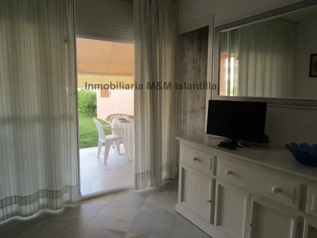 Garden of Apartments for sale in Islantilla  with Air Conditioner, Private garden and Terrace