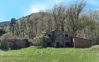 Vista exterior de Finca rústica en venda en Sant Martí de Llémena amb Terrassa