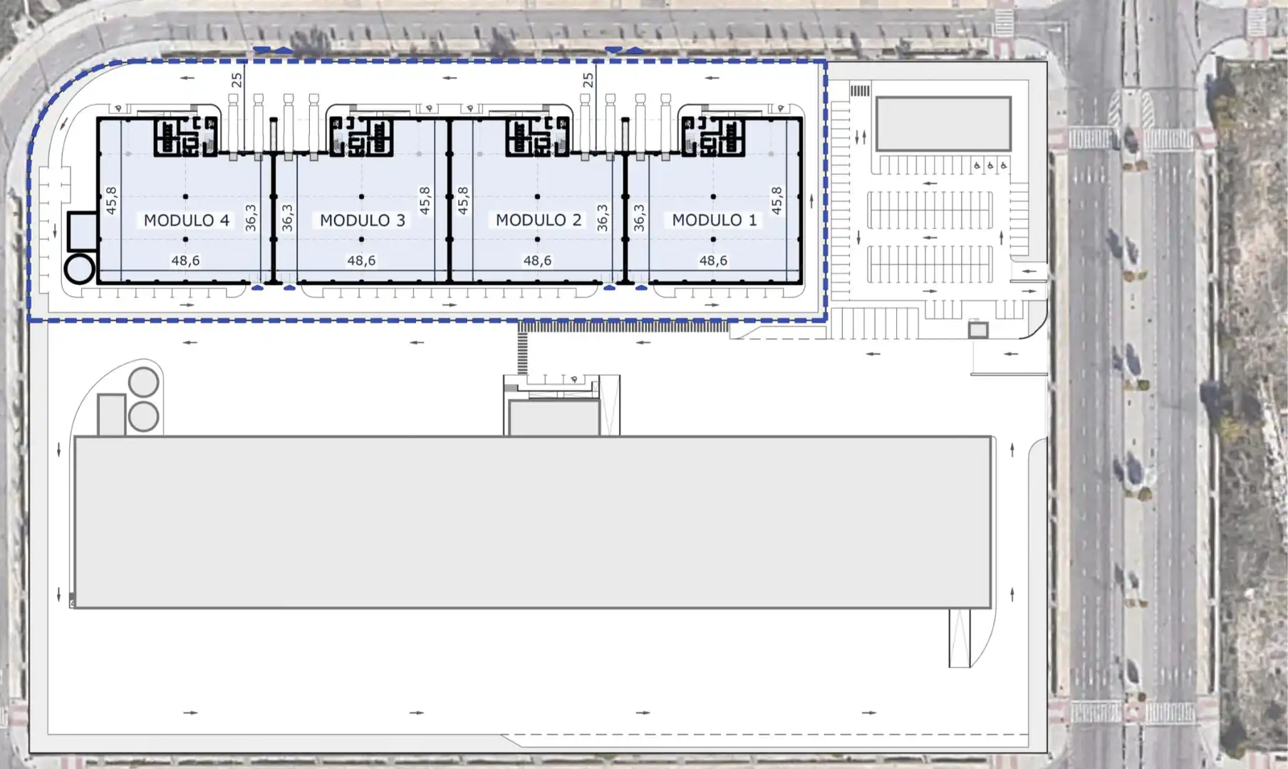 Industrial buildings for rent in Madrid  with Heating and Alarm