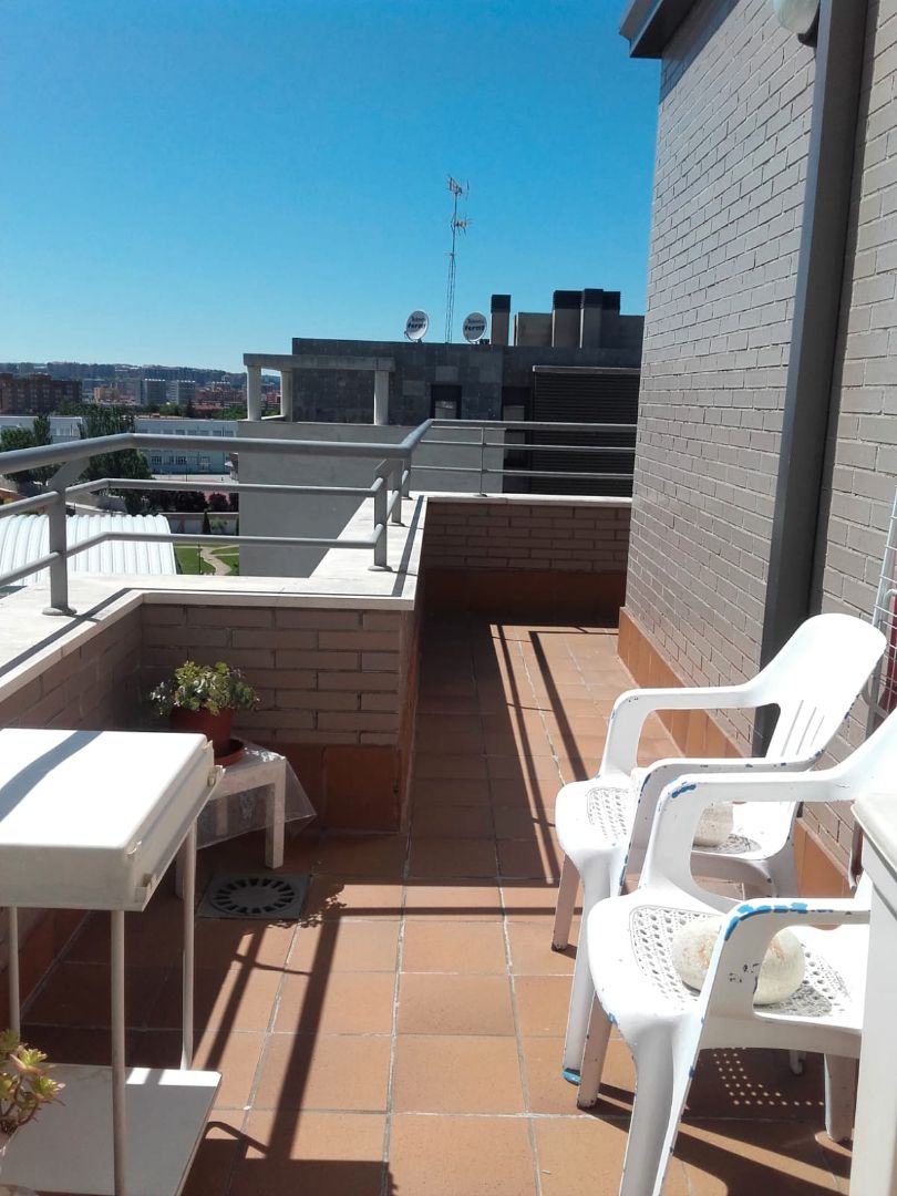 Terrace of Attic for sale in Valladolid Capital  with Heating, Parquet flooring and Terrace