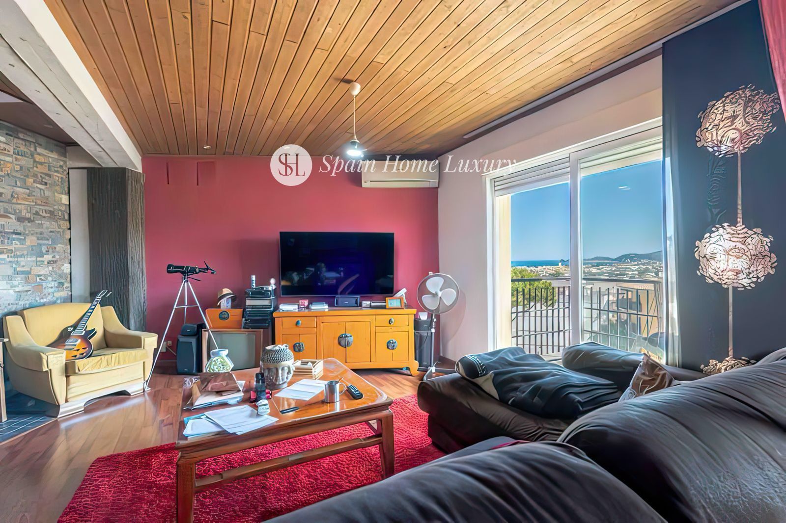 Living room of Flat for sale in Jávea / Xàbia  with Air Conditioner and Terrace
