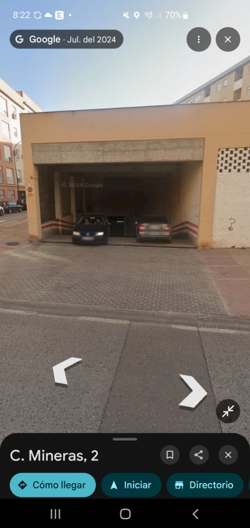 Garatge de lloguer a Calle Mineras, 2, Camposoto - Gallineras