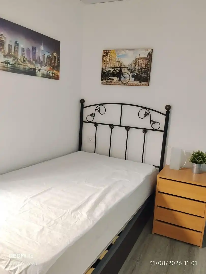 Bedroom of Flat for rent in Alicante / Alacant  with Air Conditioner and Furnished