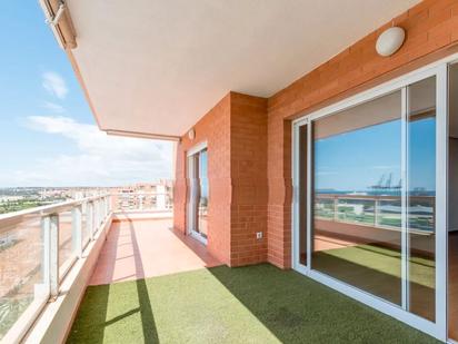 Terrassa de Àtic de lloguer en Alicante / Alacant amb Aire condicionat, Calefacció i Parquet