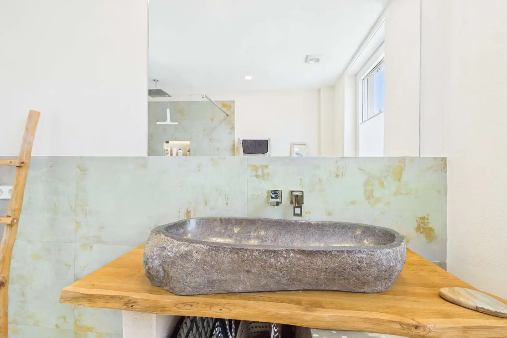 Badezimmer von Haus oder Chalet zum Verkauf in Capdepera mit Klimaanlage, Heizung und Terrasse