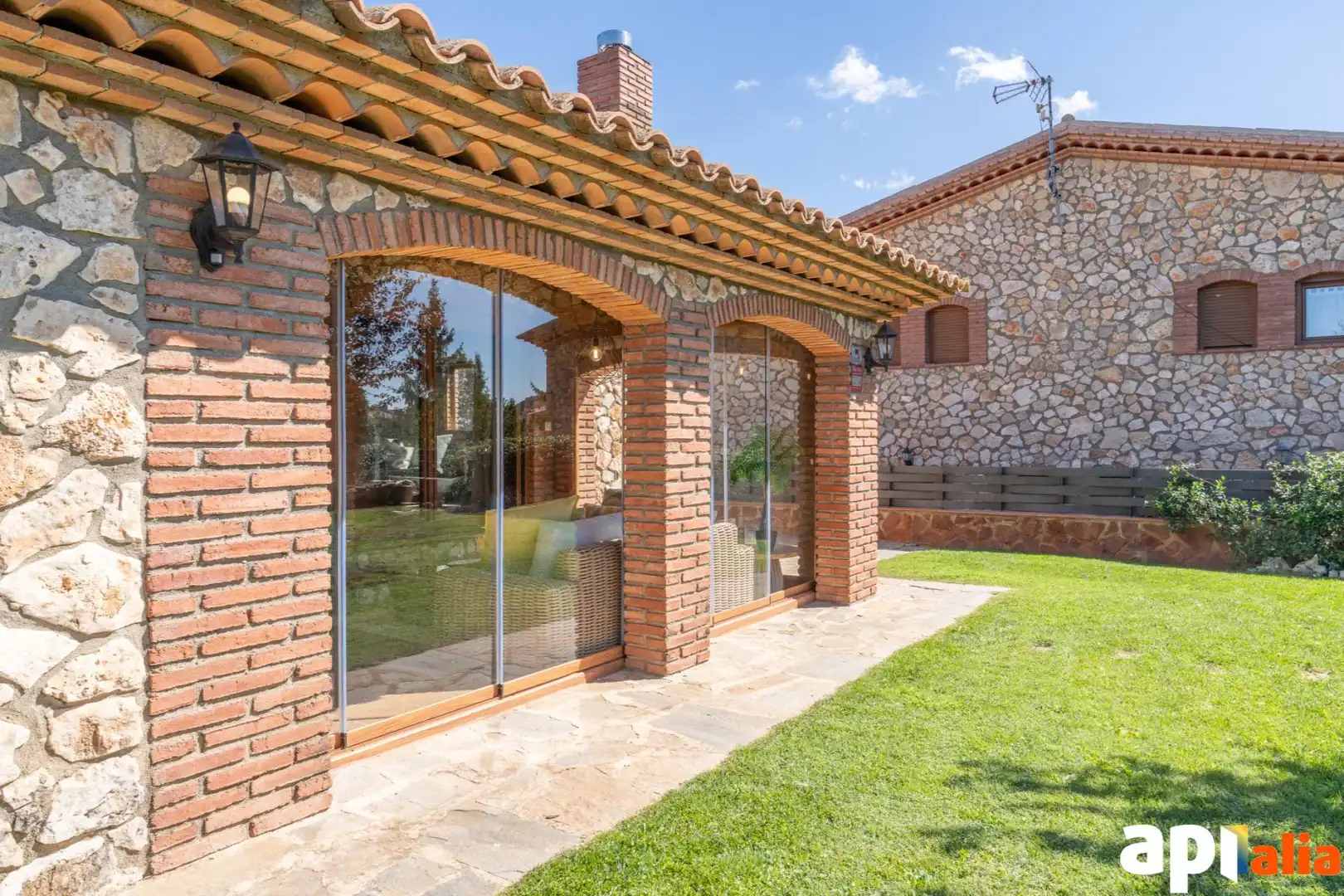 Vista exterior de Casa o chalet en venta en Prades con Calefacción, Jardín privado y Terraza
