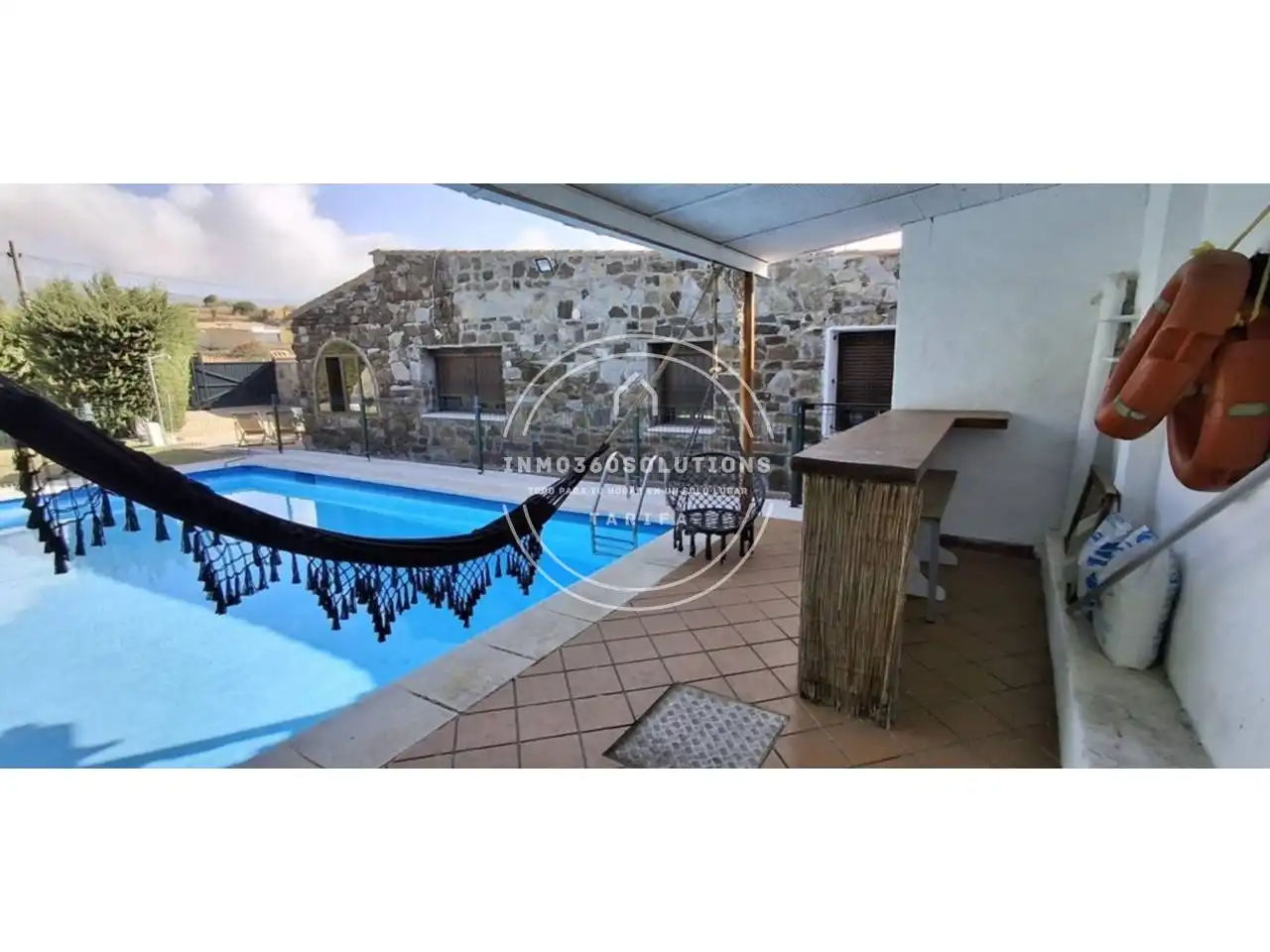 Piscina de Finca rústica en venda en Tarifa amb Aire condicionat, Jardí privat i Terrassa