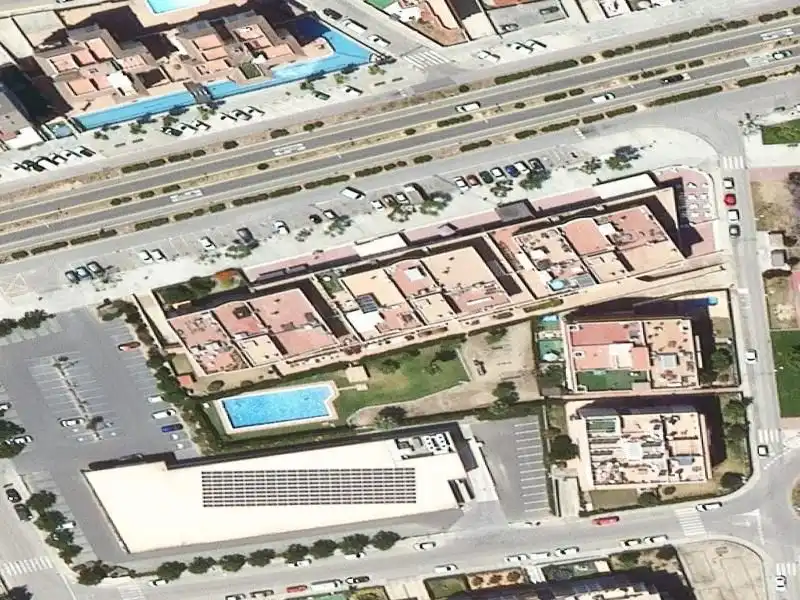 Vista exterior de Piso en venta en Cunit