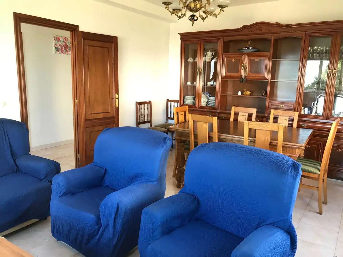 Comedor de Casa o chalet en venta en Porto do Son con Calefacción, Amueblado y Balcón