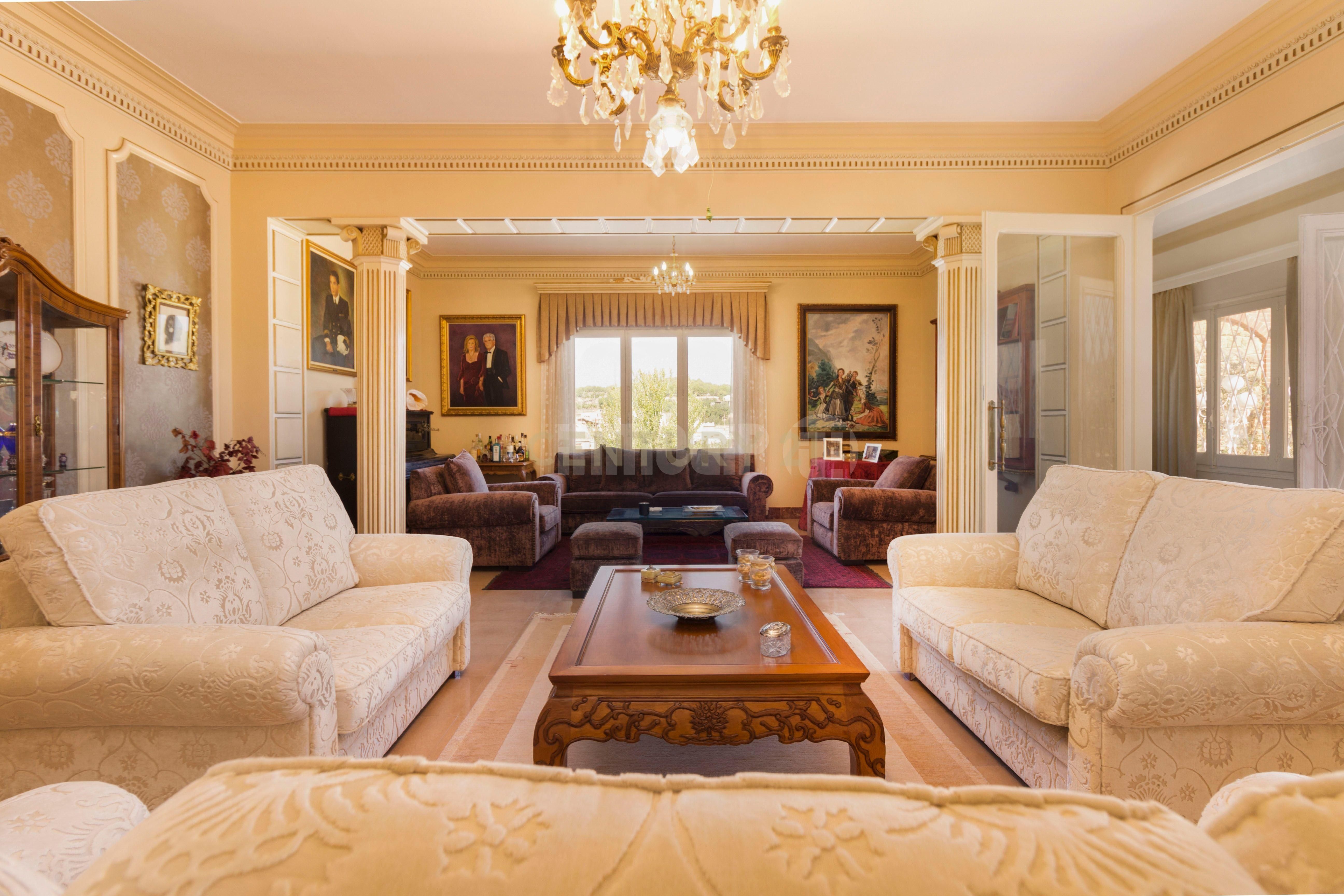 Living room of House or chalet for sale in Salomó  with Storage room and Alarm