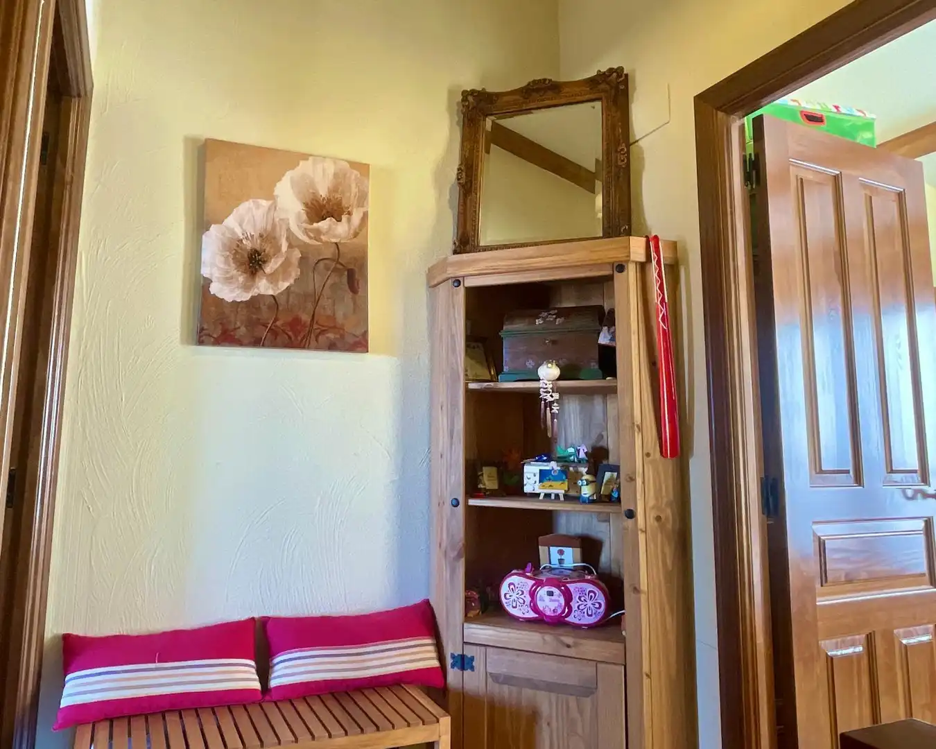 Sala de estar de Casa o chalet en venta en Candelario con Amueblado, Balcón y Alarma