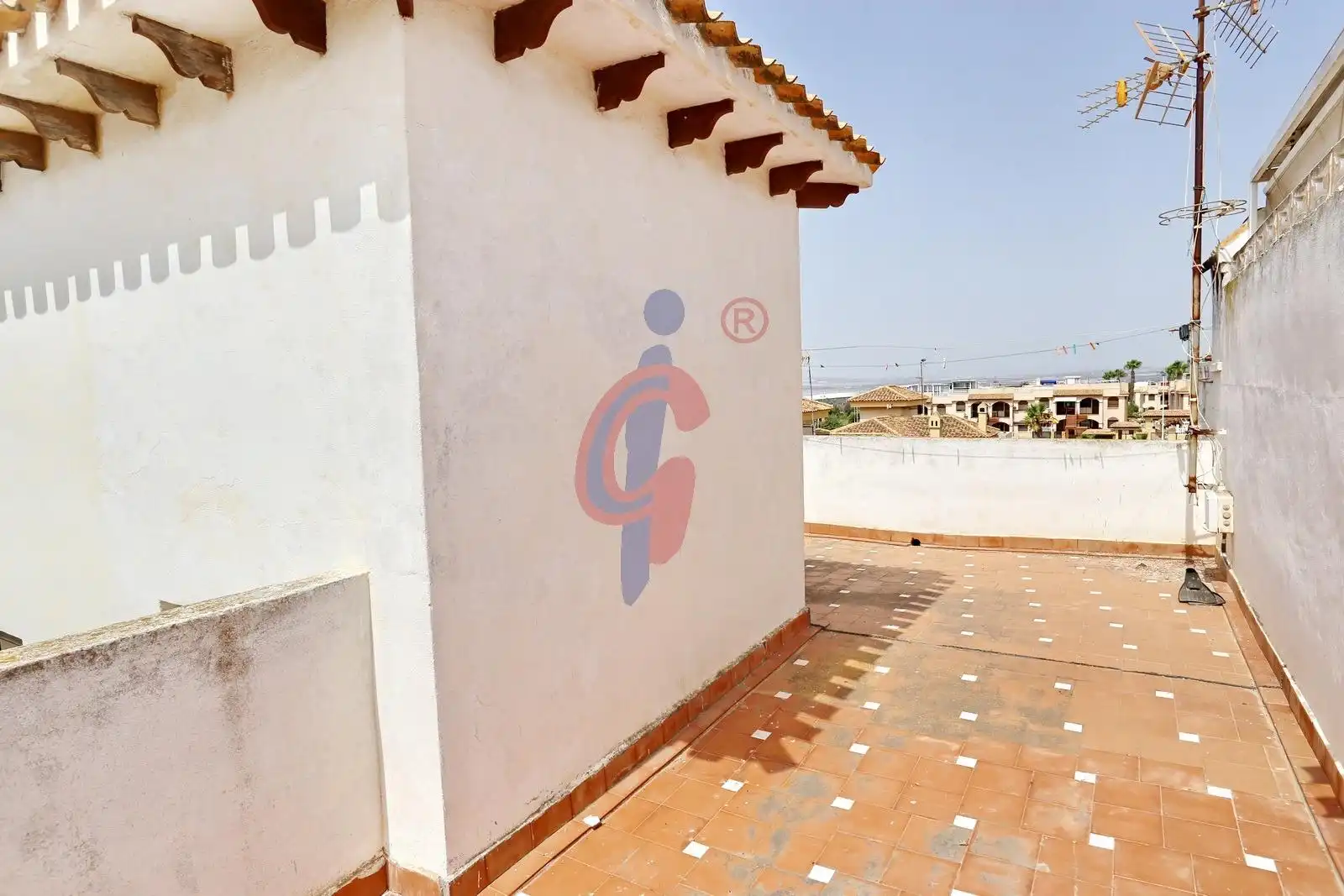 Terrassa de Casa adosada en venda en Torrevieja amb Aire condicionat, Calefacció i Terrassa