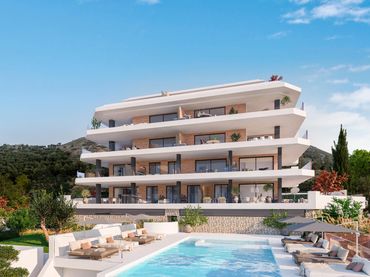 Apartamento con piscina en venta en El Higuerón