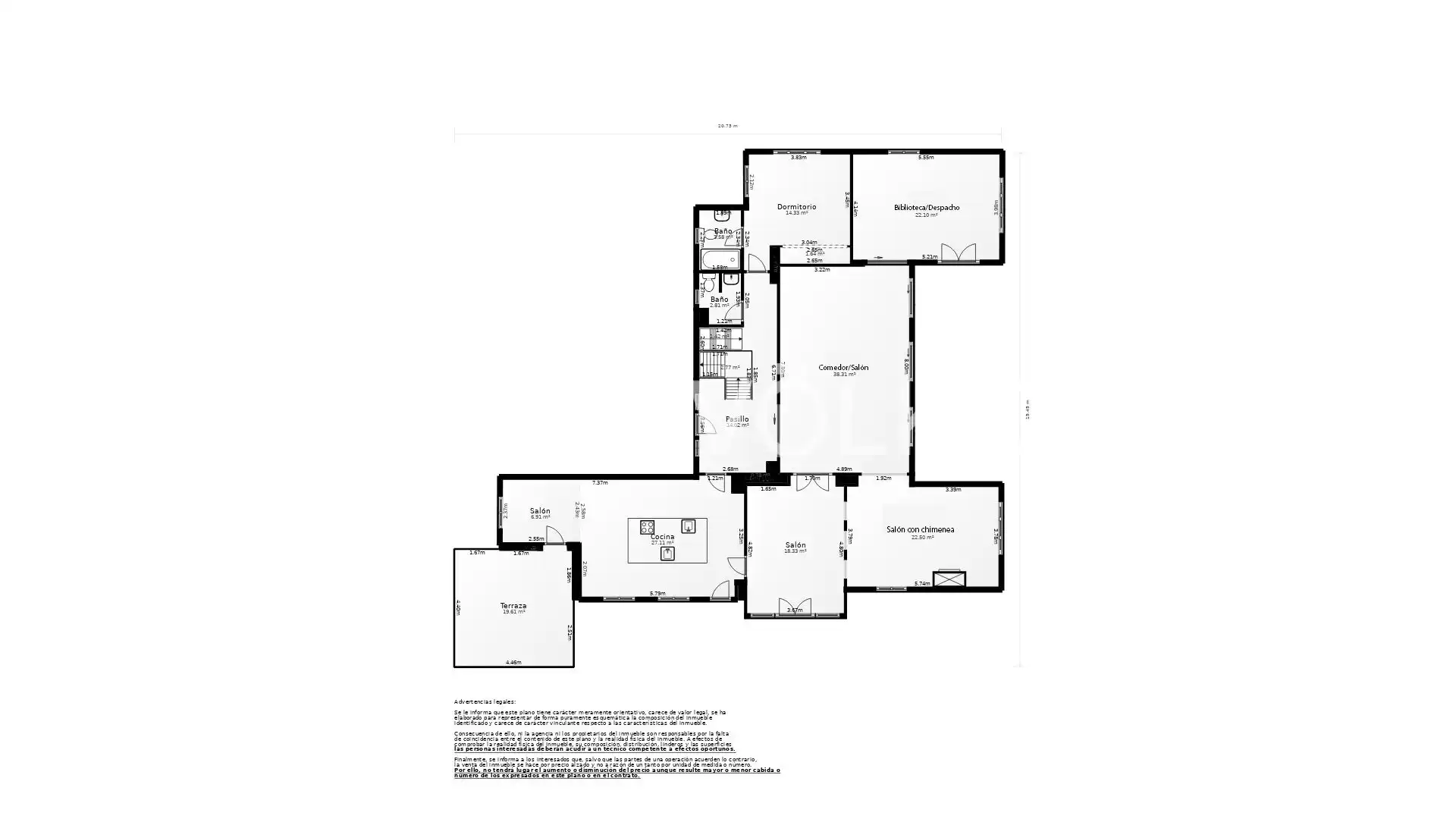 Casa amb terrassa en venda a Ciudalcampo, imagen 31
