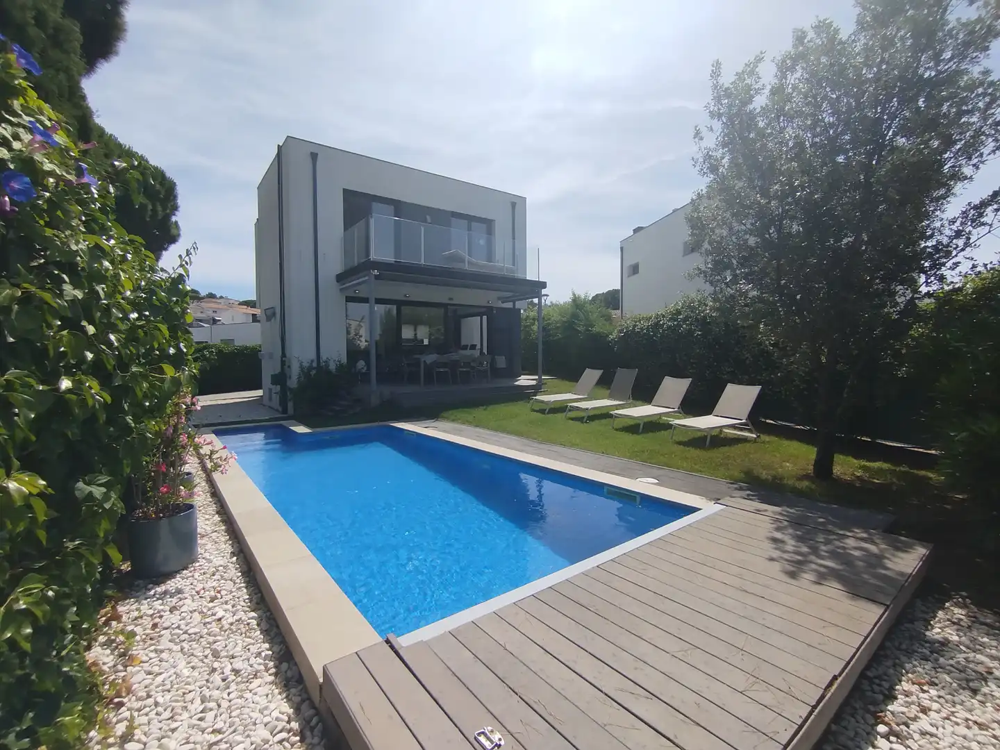 Piscina de Casa o chalet en venta en L'Escala con Aire acondicionado, Calefacción y Jardín privado
