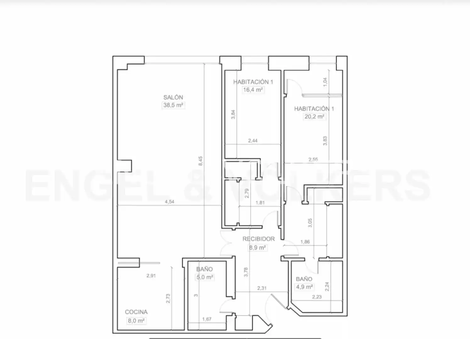 Flat for rent in Almagro