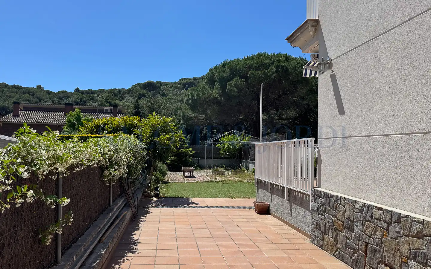 Jardí de Casa adosada en venda en Argentona amb Calefacció, Jardí privat i Terrassa