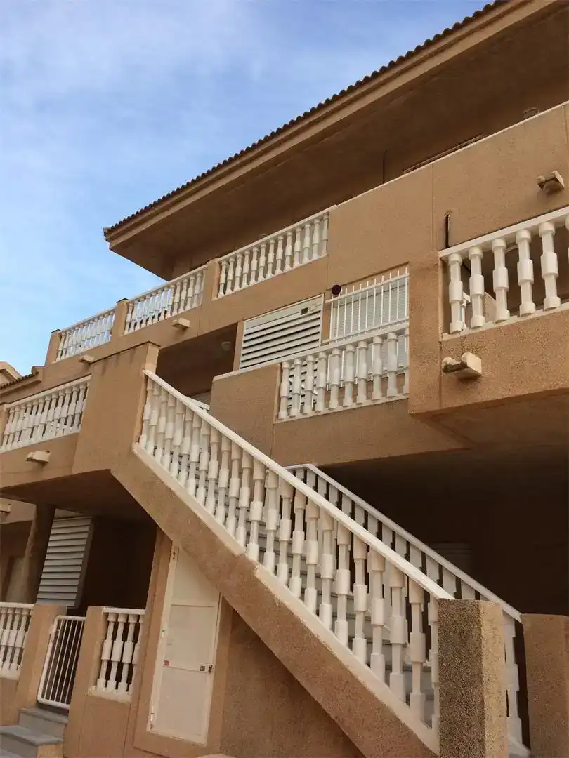 Exterior view of Flat for rent in La Manga del Mar Menor  with Private garden, Storage room and Swimming Pool