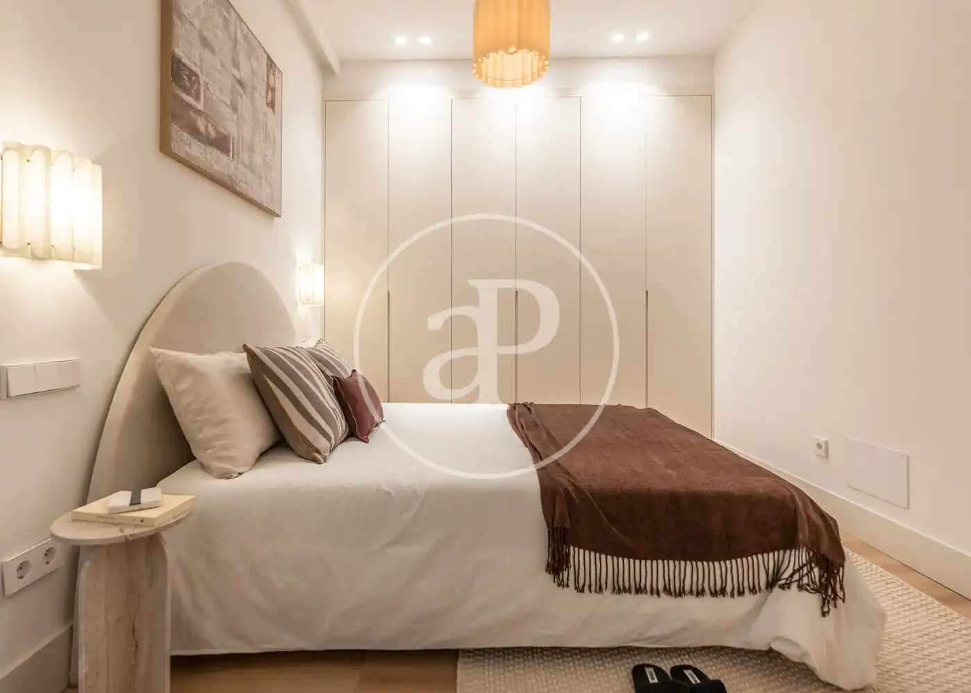 Bedroom of Flat for sale in Madrid  with Heating and Furnished