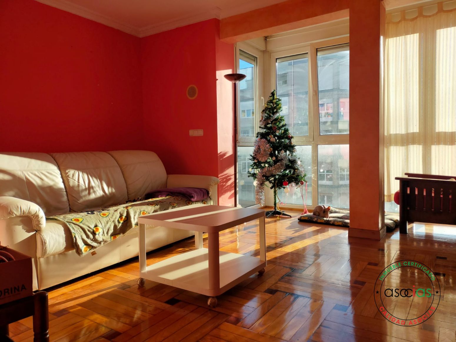 Sala de estar de Piso en venta en Gijón  con Calefacción y Parquet