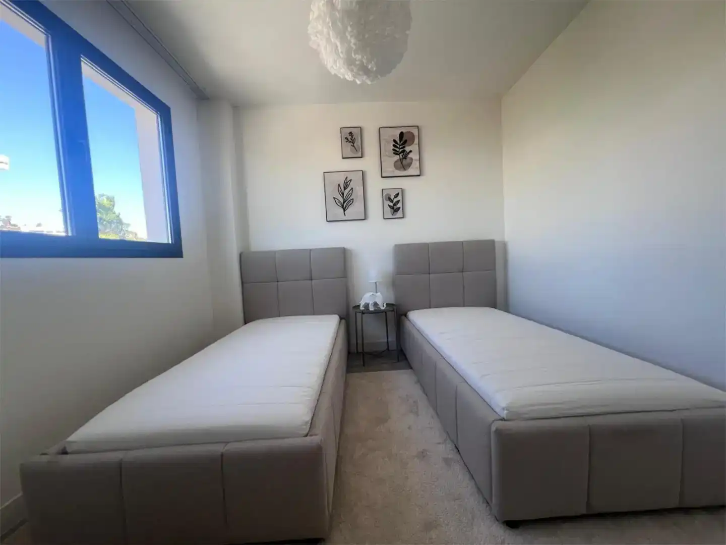 Schlafzimmer von Wohnung zur Miete in Estepona mit Klimaanlage, Möbliert und Ofen