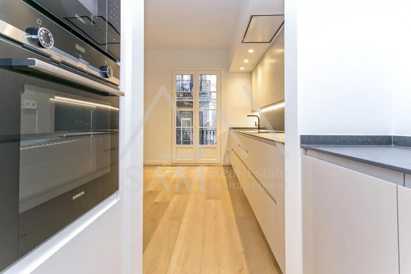 Küche von Wohnung zum Verkauf in Barcelona mit Heizung und Gemeinschaftspool