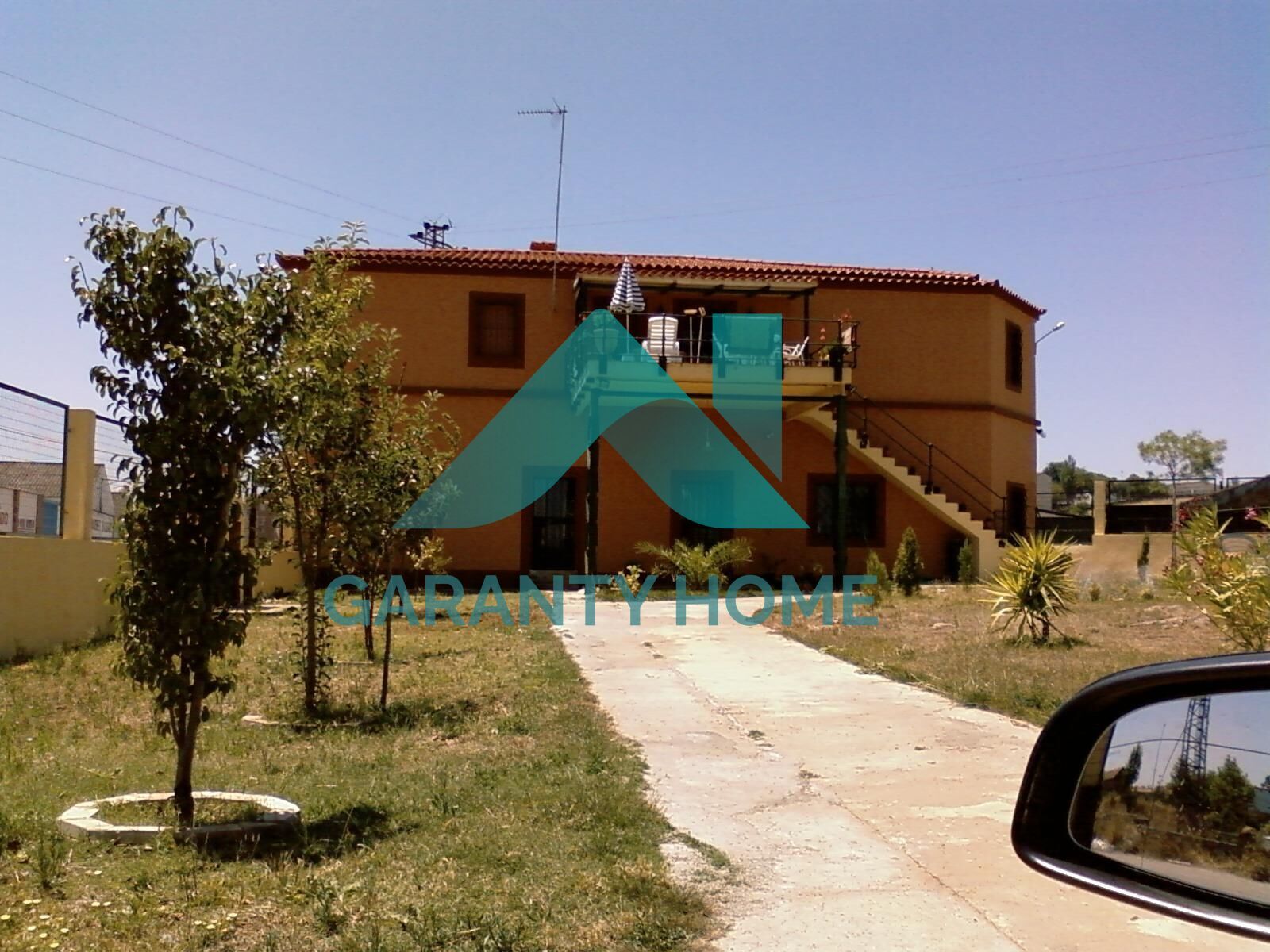 Exterior view of House or chalet for sale in Cáceres Capital  with Private garden and Swimming Pool