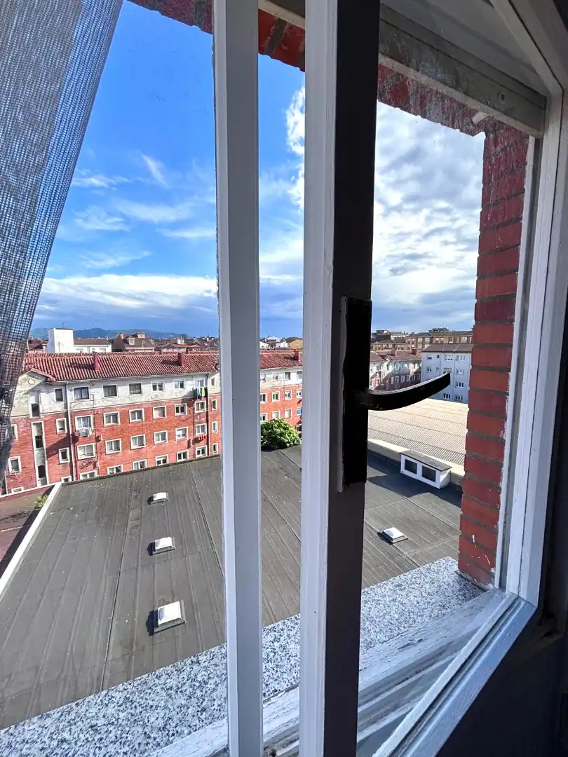 Terraza de Piso en venta en Gijón  con Calefacción, Parquet y Trastero