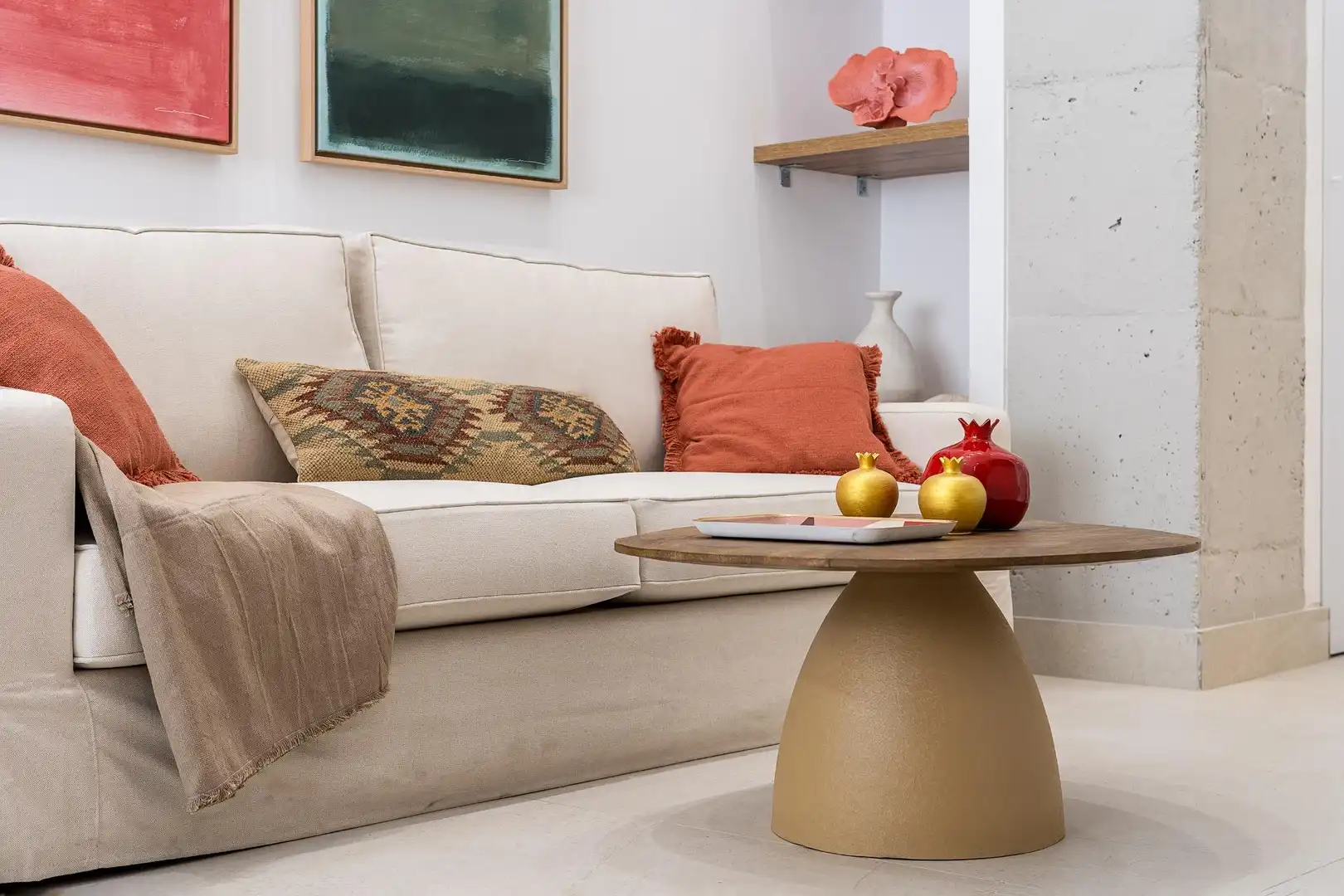 Sala de estar de Planta baja en venta en Granada con Jardín privado, Amueblado y Piscina comunitaria